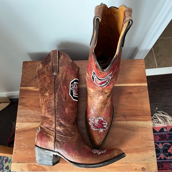 Women’s 7.5 Gameday cowboy boots - University of South Carolina ( USC ) - Picture 2 of 5